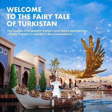 Karavansaray Turkistan Harbour Hotel -Flying Theatre Access Exterior foto The poster of the project